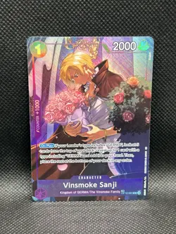 Vinsmoke Sanji OP10-063 TR TREASURE RARE One Piece Legacy Of The Master Bandai - Image 1