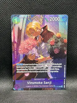 Vinsmoke Sanji OP10-063 TR TREASURE RARE One Piece Legacy Of The Master Bandai - Image 3