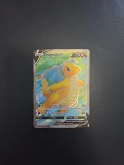 Pokemon Go Dragonite V Full Art Holo Ultra Rare Card 076/078 -Near Mint - Image 1