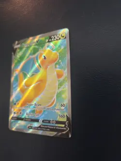 Pokemon Go Dragonite V Full Art Holo Ultra Rare Card 076/078 -Near Mint - Image 2