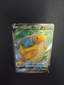 Pokemon Go Dragonite V Full Art Holo Ultra Rare Card 076/078 -Near Mint - Image 5