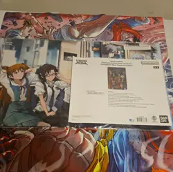 Union Arena Playmat & Action Point Cards Set Evangelion Brand New Sealed Fresh - Image 1