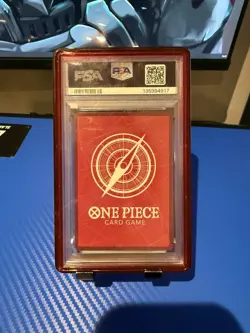 One Piece Monkey D. Luffy Super Pre Release ST01-001 Leader PSA 10 - Image 2