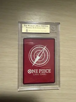 BGS 10 - Super Pre-Release - Monkey D Luffy Leader ST01-001 - One Piece - Image 2