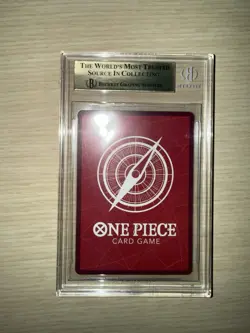 BGS 10 - Super Pre-Release - Monkey D Luffy Leader ST01-001 - One Piece - Image 4