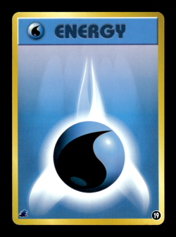 Water Energy 19 Totodile Intro Pack Japanese Pokemon Card ~ MP - Image 1