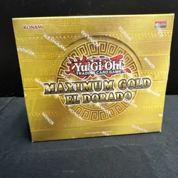 Konami Yu-Gi-Oh! TCG: Maximum Gold- El Dorado Trading Card Game Booster SEALED 83717855385 - Image 1