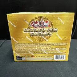 Konami Yu-Gi-Oh! TCG: Maximum Gold- El Dorado Trading Card Game Booster SEALED 83717855385 - Image 4