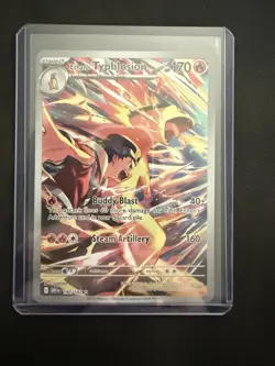 Pokemon TCG Ethan's Typhlosion Destined Rivals Illustration Rare Card 190/182 - Image 1