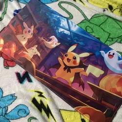 Mimikyu Pikachu Ghost Rubber Playmat Play Mat Pokemon Tcg Trading Card Game - Image 1