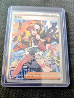 Pokemon Hilda Trainer Card SAR Sir 171/086 SV11W White Flare - Image 1