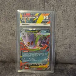 ACE 10 Mega Gengar EX Phantasmal Flames Pokemon Card 056/094 - Image 1