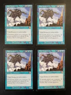 MTG- Tidal Kraken x4 - Mercadian Masques - Image 1