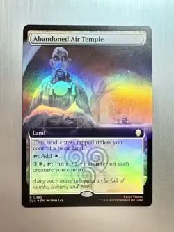 Abandoned Air Temple - 386 - MTG Avatar: The Last Airbender - Extended Art -FOIL - Image 1
