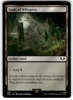 Vault of Whispers Universes Beyond: Warhammer 40000 Regular MTG NM - Image 1