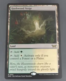 Hushwood Verge #261 | Near Mint | DSK Duskmourn Magic MTG - Image 1