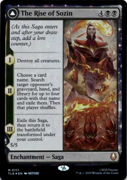 The Rise of Sozin FOIL Avatar: The Last Airbender Magic MTG NM - Image 1