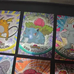 Pokemon Topps Chrome Lot Of x7 Ponyta Ivysaur Beedrill Raichu Paras Vileplume - Image 3