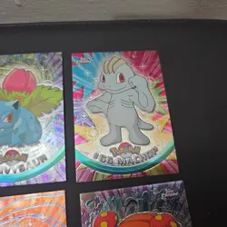 Pokemon Topps Chrome Lot Of x7 Ponyta Ivysaur Beedrill Raichu Paras Vileplume - Image 4