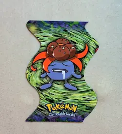 Pokemon TV Series 2 Topps - Die-Cut Embossed Card #44 Gloom EV5 TV Animation - Image 1