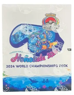 2024 Pokemon TCG World Championship 8 Deck Display #FQ - Image 1
