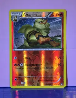 Pokemon TCG Arcanine BREAKPoint 11/122 Regular Uncommon VLP - Image 1