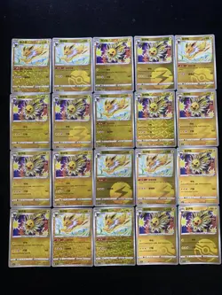 2025 Pokemon TCG S-Chinese Gem Pack Vol.2 Jolteon Ball Holo Lot*20 BL25 - Image 2