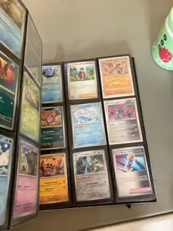 Pokemon Card Collection Binder & Box Assorted Cards & Accessories Please Read - Image 4