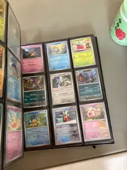 Pokemon Card Collection Binder & Box Assorted Cards & Accessories Please Read - Image 5