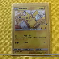 Pokemon TCG Pikachu McDonald's Promos 25/25 Holo Promo Near Mint - Image 1