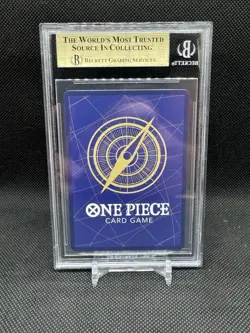 BGS 10 PRISTINE Monkey D. Luffy King One Piece Foil Convention Promo P-043 - Image 2