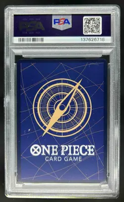 2025 One Piece Heroines Edition Japanese Uta Alternate Art #EB03-034 PSA 9 - Image 2