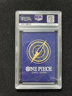 2023 One Piece Japanese Manga Alt Art OP05-069 SR Trafalgar Law PSA 10 WO23 - Image 2