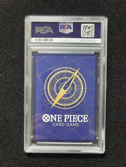 2023 One Piece OP05 JP Monkey D. Luffy 1st Anniversary-Signature PSA 10 WO23 - Image 2