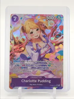 CHARLOTTE PUDDING 2025 ONE PIECE VOL.2 SUPER RARE ALT ART #PRB02-010 Q0646 - Image 1