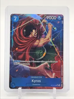 KYROS 2025 ONE PIECE ROYAL BLOOD SUPER RARE ALT ART #OP10-046 Q0646 - Image 1