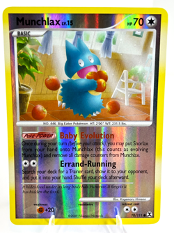Munchlax 70/111 - Rising Rivals - Reverse Holo - Pokemon - LP - Image 1