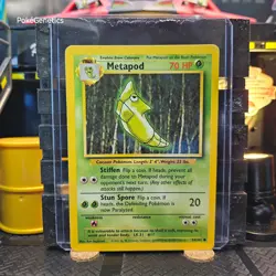 Metapod Base Set Pokemon TCG 54/102 Unlimited Common - Image 1