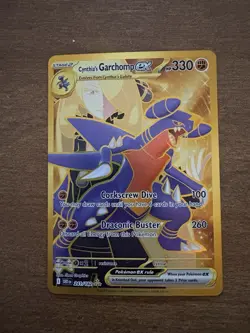 Pokemon TCG Cynthia's Garchomp EX Hyper Rare From Destined Rivals 241/182 - Image 1