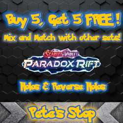 Pokemon Cards - Scarlet & Violet: Paradox Rift - Holos & Reverse Holos - Singles - Image 1