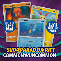 Pokemon TCG Paradox Rift Singles Common & Uncommon Card List NM/Mint English - Image 1