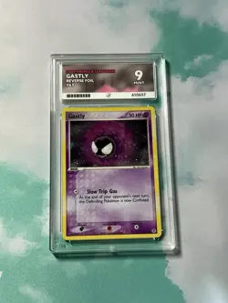 Pokemon TCG Gastly Reverse Holo EX FireRed & LeafGreen Card 63/112 - ACE 9 - Image 4
