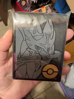 Official Pokemon Zacian Premium Collection Card Sleeves - Image 1