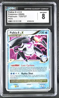 CGC 8 Palkia G LV.X 2009 Platinum 125/127 Holo Pokemon Card - Image 1