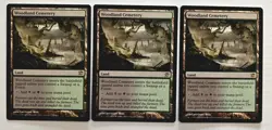 3x Woodland Cemetery Innistrad LPLand Rare MAGIC THE GATHERING MTG CARDS - Image 1