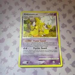 Pokemon Alakazam Holo Rare Card 2/123 DP Mysterious Treasures HP - Image 1
