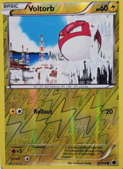 Voltorb 32/116 Plasma Freeze | Reverse Holo | NM | Pokemon Trading Card TCG - Image 1