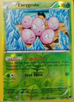 Exeggcute 4/116 Plasma Freeze | Reverse Holo | NM | Pokemon Trading Card TCG - Image 1