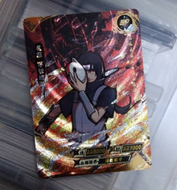 KaYou Naruto TCG CCG Trading Card Uchiha Itachi super rare box hit NR-BP-006 - Image 2