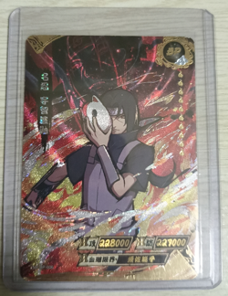 KaYou Naruto TCG CCG Trading Card Uchiha Itachi super rare box hit NR-BP-006 - Image 3